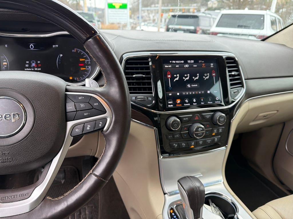 used 2021 Jeep Grand Cherokee car, priced at $34,000