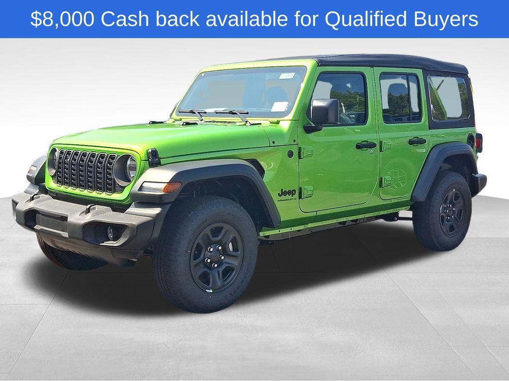 new 2025 Jeep Wrangler car, priced at $34,176