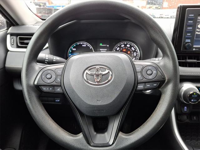 used 2021 Toyota RAV4 Hybrid car, priced at $27,000