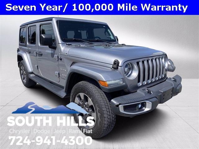 used 2018 Jeep Wrangler Unlimited car, priced at $42,200