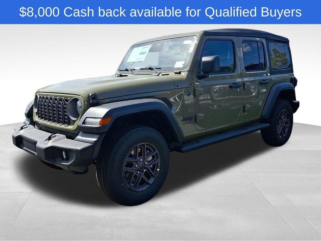 new 2025 Jeep Wrangler car, priced at $39,357