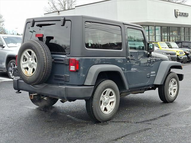 used 2017 Jeep Wrangler car, priced at $25,000