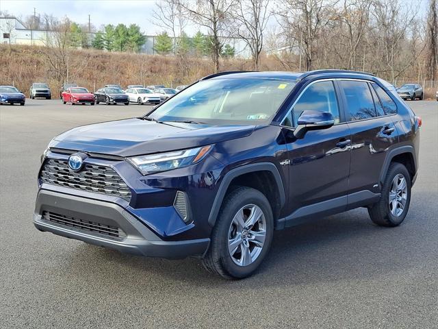 used 2022 Toyota RAV4 Hybrid car, priced at $30,000