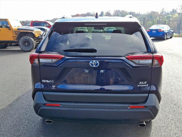 used 2022 Toyota RAV4 Hybrid car, priced at $30,000