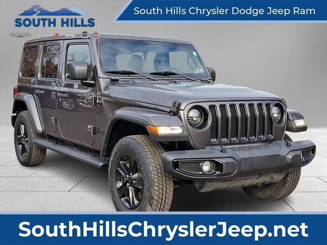 used 2021 Jeep Wrangler Unlimited car, priced at $33,500