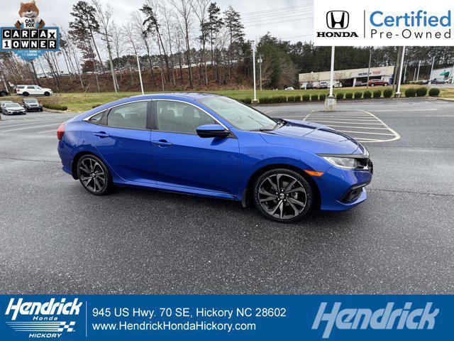 used 2020 Honda Civic car, priced at $21,995