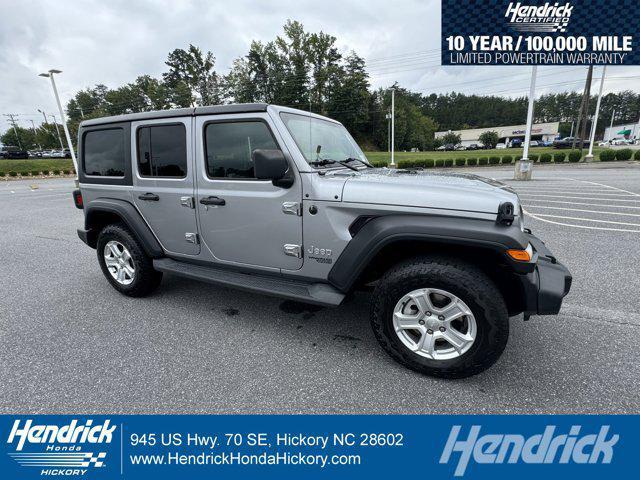 used 2019 Jeep Wrangler Unlimited car, priced at $24,749