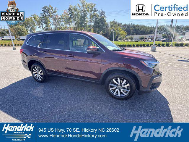 used 2021 Honda Pilot car, priced at $33,112