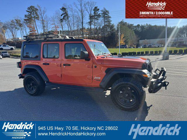 used 2018 Jeep Wrangler Unlimited car, priced at $23,749