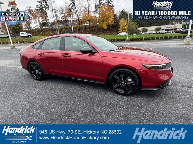 used 2024 Honda Accord Hybrid car, priced at $31,998