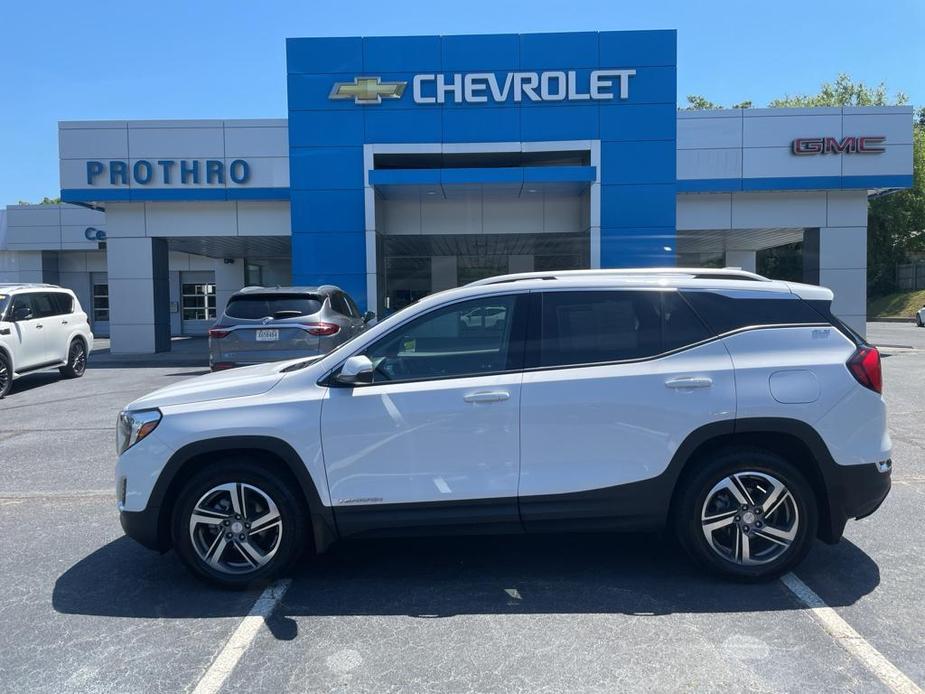 used 2021 GMC Terrain car, priced at $30,010