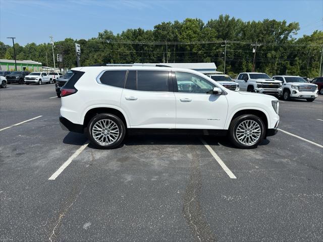 new 2025 GMC Acadia car, priced at $60,625