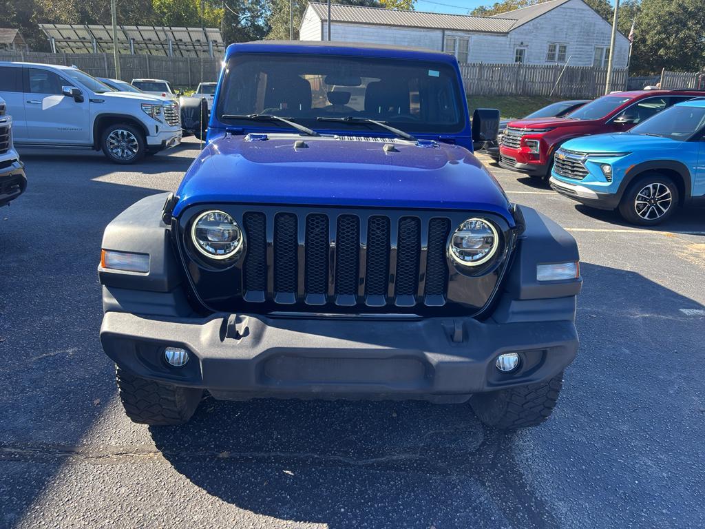 used 2020 Jeep Wrangler Unlimited car, priced at $28,300