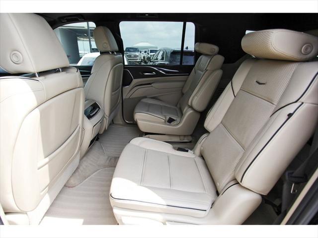 used 2023 Cadillac Escalade ESV car, priced at $70,840