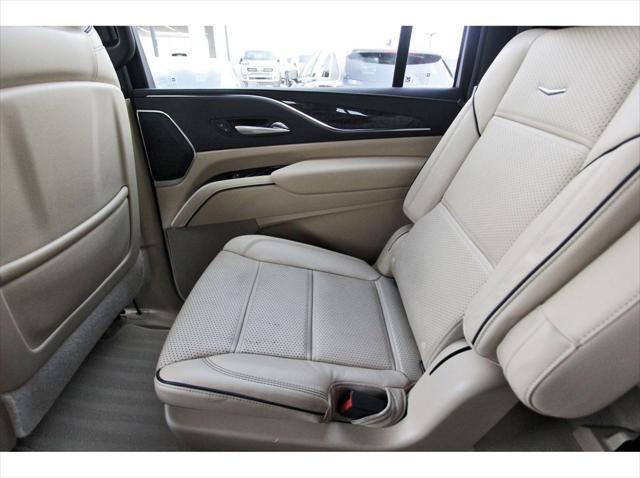 used 2023 Cadillac Escalade ESV car, priced at $70,840