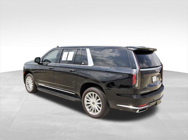 used 2023 Cadillac Escalade ESV car, priced at $70,840