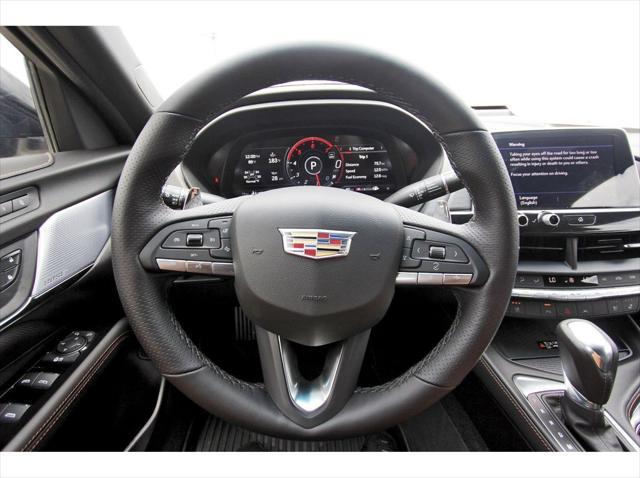 new 2025 Cadillac CT4 car, priced at $49,440