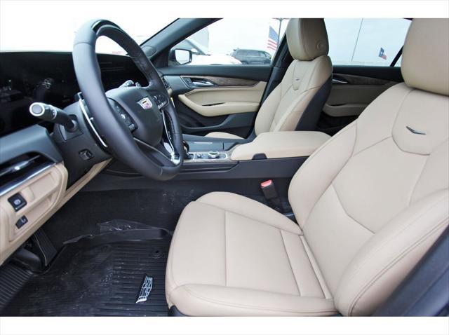 new 2025 Cadillac CT5 car, priced at $54,360