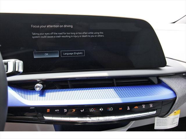 new 2025 Cadillac OPTIQ car, priced at $57,215