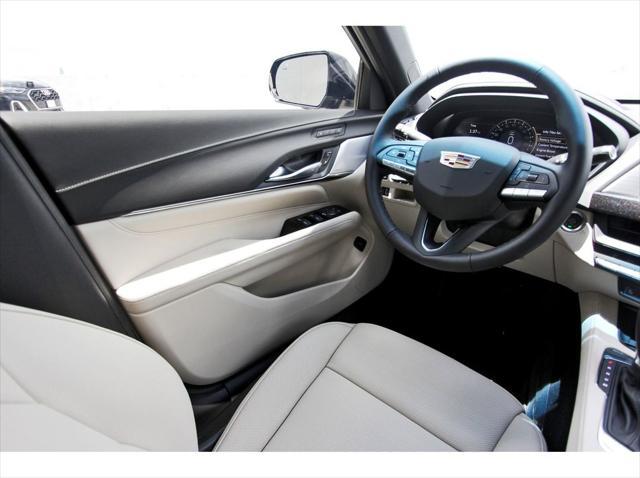 new 2025 Cadillac CT4 car, priced at $45,140