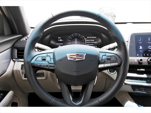 new 2025 Cadillac CT4 car, priced at $45,140