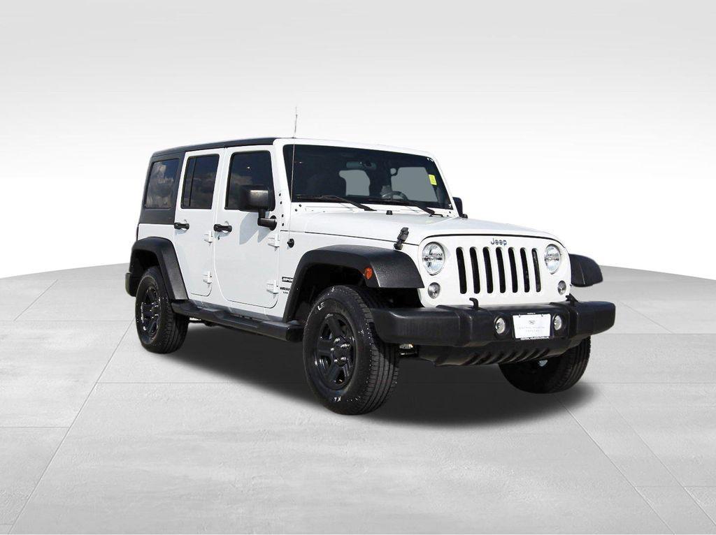used 2017 Jeep Wrangler Unlimited car, priced at $18,991