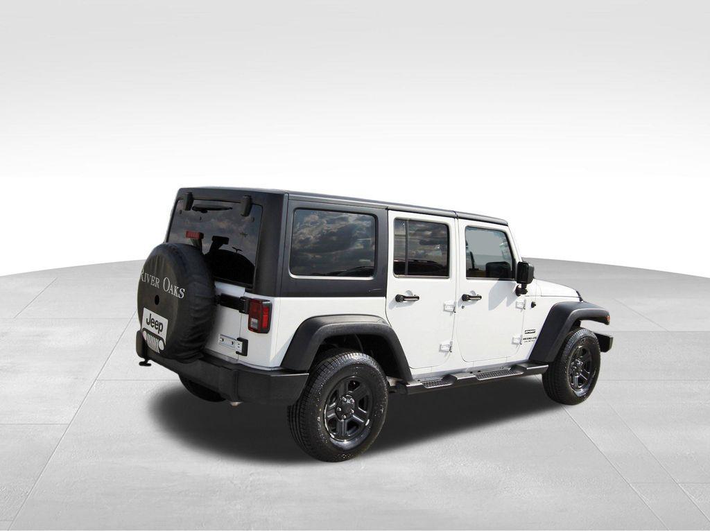 used 2017 Jeep Wrangler Unlimited car, priced at $18,991