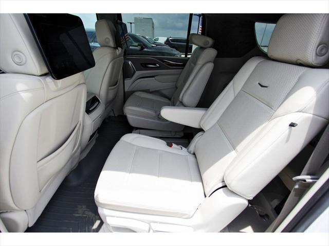 used 2022 Cadillac Escalade ESV car, priced at $75,456