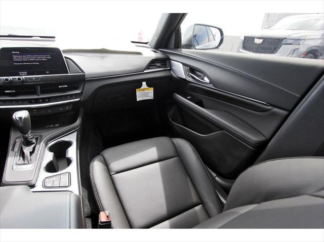 new 2025 Cadillac CT4 car, priced at $44,065