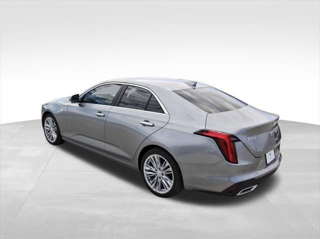 new 2025 Cadillac CT4 car, priced at $44,065