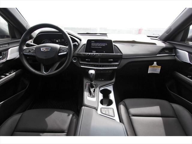 new 2025 Cadillac CT4 car, priced at $44,065