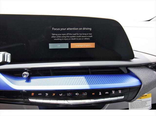 new 2025 Cadillac OPTIQ car, priced at $57,215