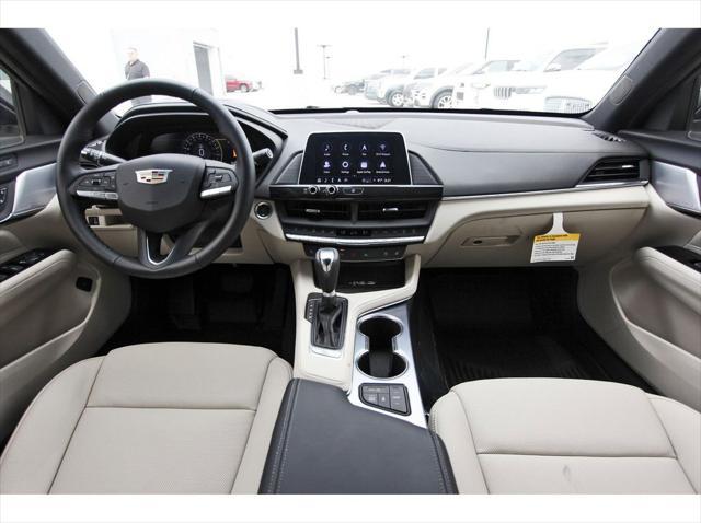 new 2025 Cadillac CT4 car, priced at $45,140