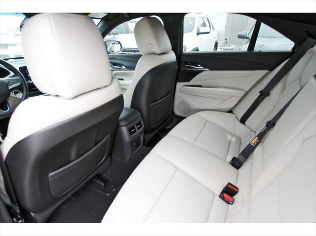 new 2025 Cadillac CT4 car, priced at $45,140