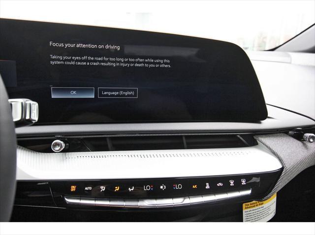 new 2025 Cadillac OPTIQ car, priced at $54,990