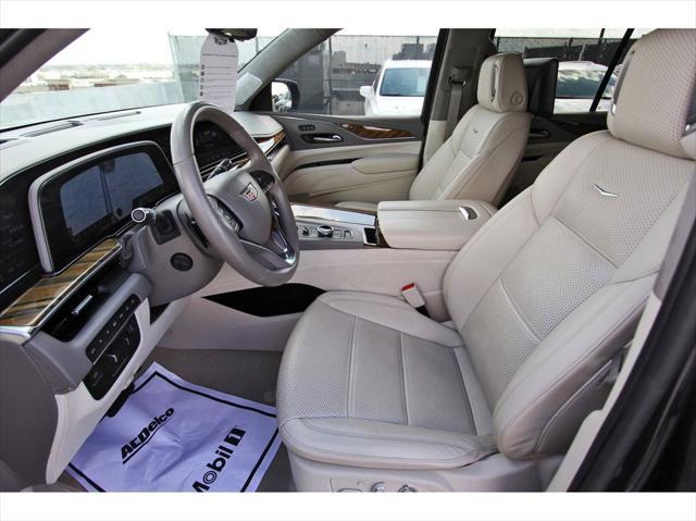 used 2023 Cadillac Escalade car, priced at $78,995