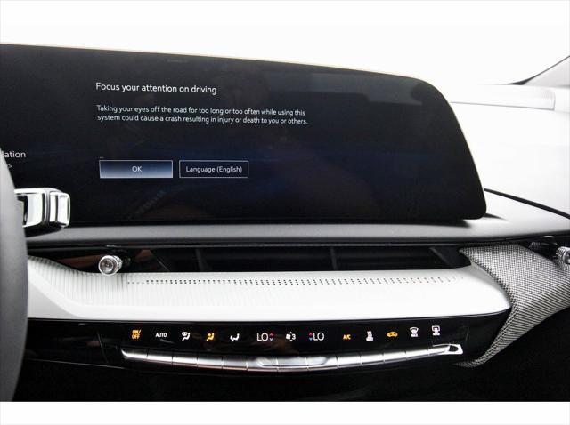 new 2025 Cadillac OPTIQ car, priced at $55,365