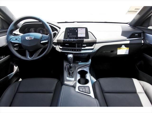 new 2025 Cadillac CT4 car, priced at $45,140