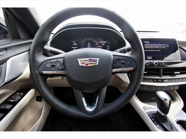 new 2025 Cadillac CT4 car, priced at $45,140