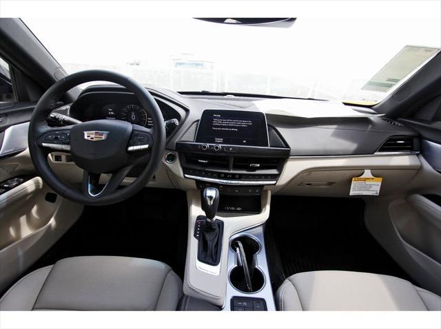 new 2025 Cadillac CT4 car, priced at $45,140