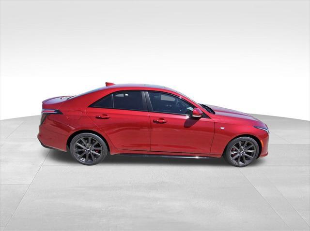 new 2025 Cadillac CT4 car, priced at $50,565