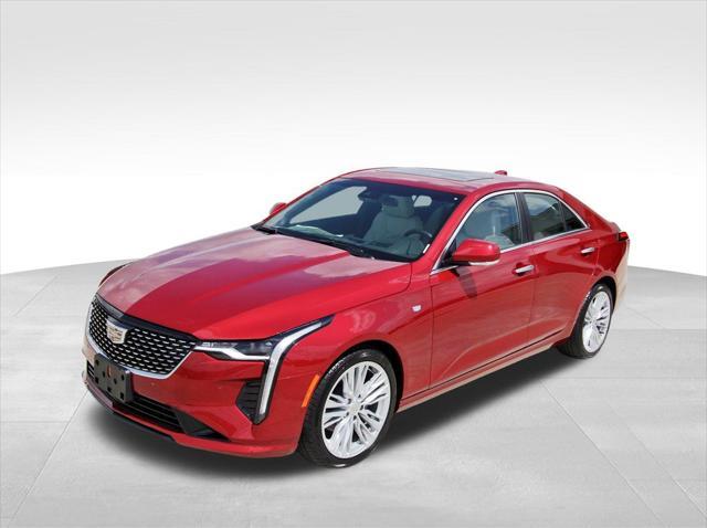 new 2025 Cadillac CT4 car, priced at $46,365