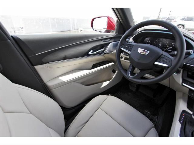 new 2025 Cadillac CT4 car, priced at $46,365