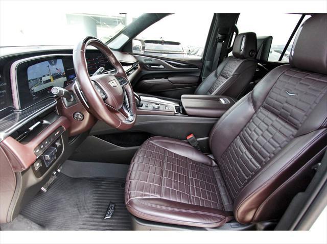 used 2023 Cadillac Escalade car, priced at $119,874