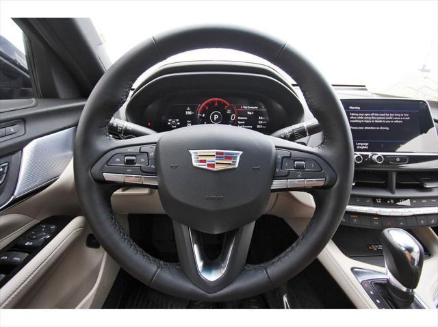new 2025 Cadillac CT4 car, priced at $45,140