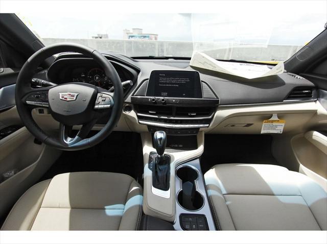 new 2025 Cadillac CT4 car, priced at $45,140