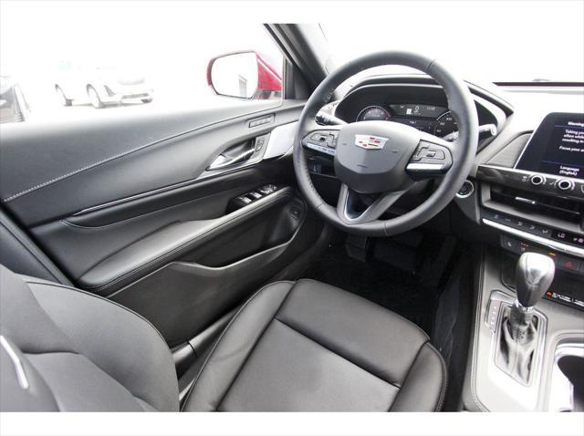 new 2025 Cadillac CT4 car, priced at $44,665