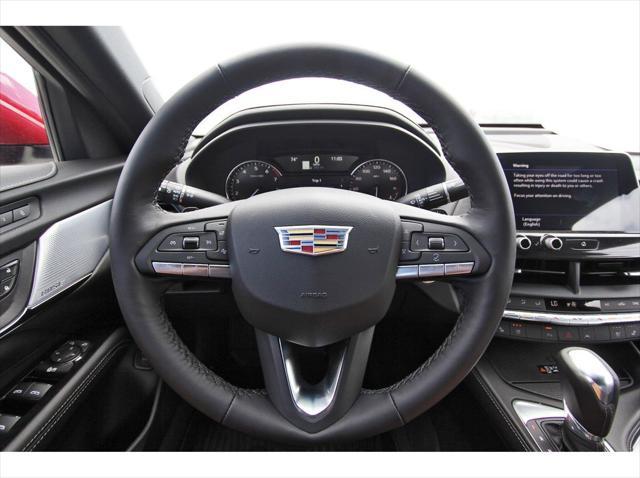 new 2025 Cadillac CT4 car, priced at $44,665