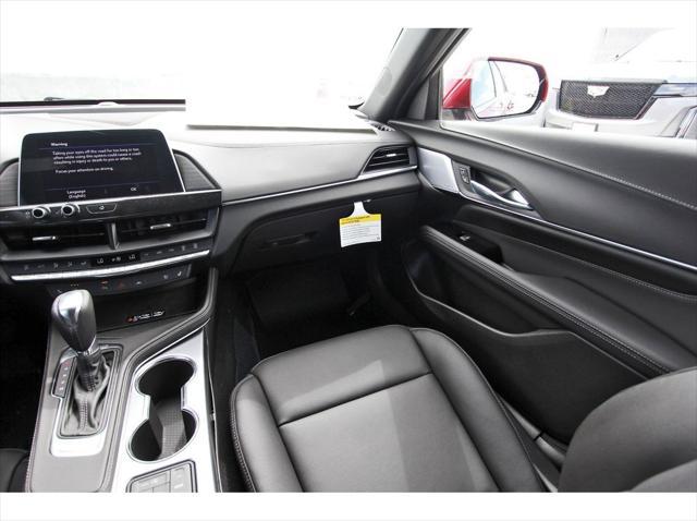 new 2025 Cadillac CT4 car, priced at $44,665