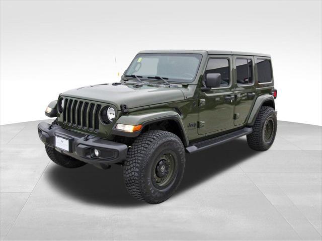 used 2022 Jeep Wrangler Unlimited car, priced at $33,695